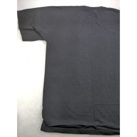 Alstyle Apparel Florida T Shirt Size L Black Embroidered Anchor Naval - Picture 6 of 10